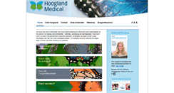 Desktop Screenshot of hooglandmedical.nl